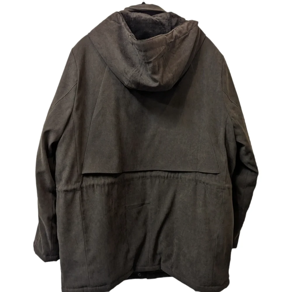 Braetan Chocolate Brown Hooded Women's Cold/Wet Weather Parka (XL) - Picture 2 of 9
